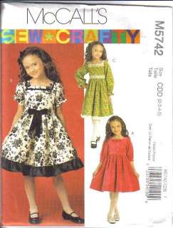   Pattern Little Girls Dress Spring Special Occasion Holiday  