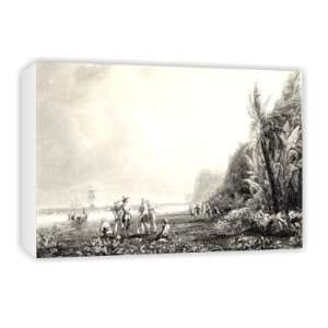  Founding the colony of St. Christophe   Canvas   Medium 