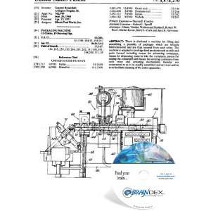  NEW Patent CD for PACKAGING MACHINE 