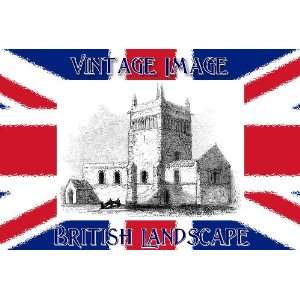   British Landscape Stewkley Church Buckinghamshire