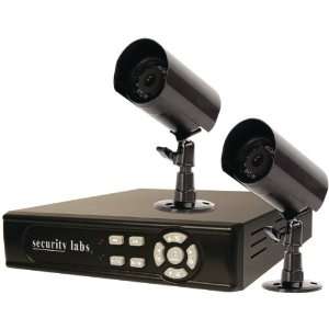  SRS 500 4 Channel Video Surveillance System with 2 Cameras 