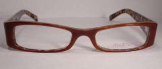 JILL STUART Plastic Designer spring hinge women Eyeglass Eyewear Frame 
