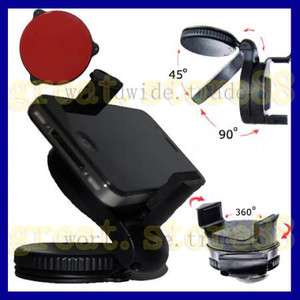 360° CAR MOUNT Cradle HOLDER For HTC MYTOUCH HD 4G 3G T Mobile HD7 