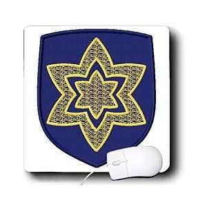   Shield   Celestial goodness   on White   Mouse Pads Electronics