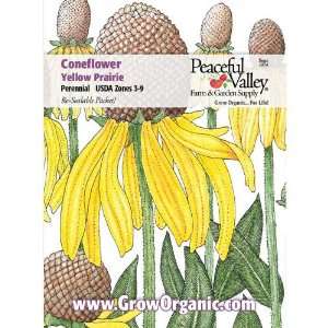  Coneflower Seed Pack, Yellow Prairie Patio, Lawn & Garden