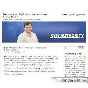 SQL Authority with Pinal Dave [Kindle Edition]