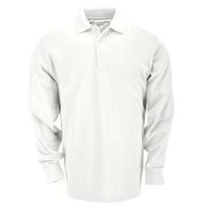 11 Tactical Series Pro L/S Polo White S New  Sports 