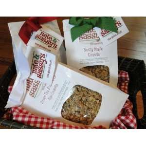 Nate & Sassys Nutty Maple Granola Grocery & Gourmet Food