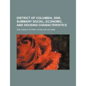   of population and housing (9781234222833) U.S. Government Books