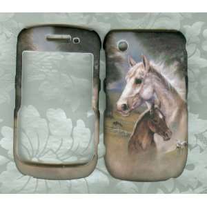 rubberized horse BLACKBERRY CURVE 8530 verizon sprint PHONE COVER CASE