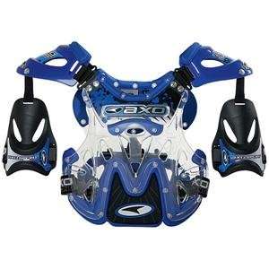  AXO Youth Vortex Chest Protector   One size fits most/Blue 