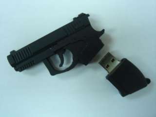 Genuine 4GB 8GB 16GB Gun USB 2.0 Memory Stick Flash Drive  