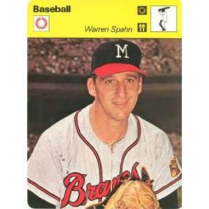  1977 79 Sportscaster Series 23 #2323 Warren Spahn 