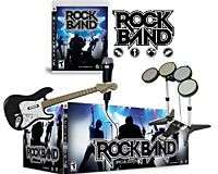 PS3 ROCK BAND 1 Special Edition Bundle Kit Drums/Guitar 014633159141 