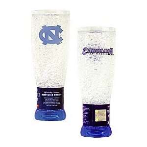  North Carolina Tar Heels UNC NCAA Crystal Pilsner Glass 