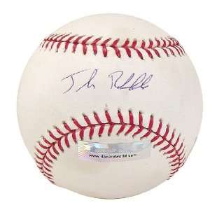  Josh Reddick Autographed Baseball (Stained) (DACW COA 