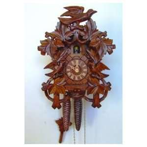  Anton Schneider Leaf and Bird Cuckoo Clock, Model #872/11 