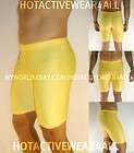 hotactivewear4 all mens athletic yellow spandex shorts 28 30 34