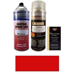   Bright Red Spray Can Paint Kit for 2007 Suzuki Reno (73L) Automotive
