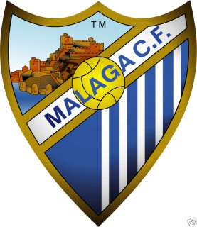 Malaga CF Football Spain Football Soccer Sticker 4X5  