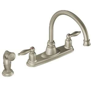  Moen CA7905SL Castleby Two Handle High Arc Kitchen Faucet 