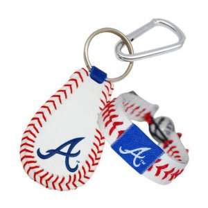  Atlanta Braves Bracelet & Keychain Set