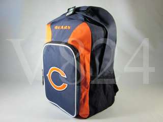 NFL Chicago BEARS Southpaw BackPack Blue Orange  