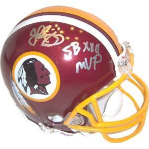  John Riggins Washington Redskins Autographed Riddell Mini 