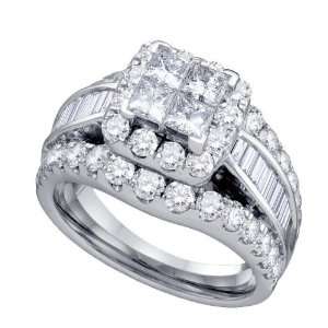  1.00CT DIA INVISIBLE BRIDAL RING Jewelry