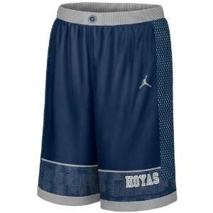   Georgetown Hoyas Navy Blue College Replica Basketball Shorts (X Large