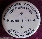 1935 Centennial Celebration, JORDAN, NY program Old Home Day  