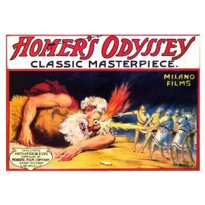  Homer s Odyssey (1909) 27 x 40 Movie Poster Style A