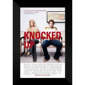    Knocked Up FRAMED Movie Poster Seth Rogan & Heigl