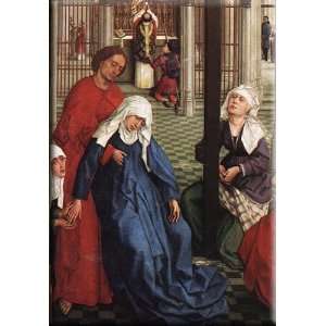   11x16 Streched Canvas Art by Weyden, Rogier van der