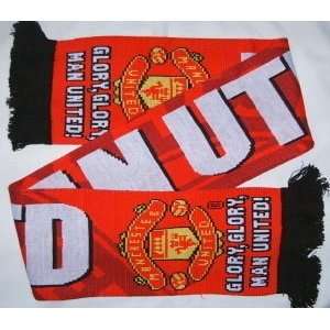   Official Manchester United Large Glory Glory Scarf