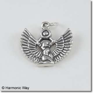 Sterling Silver ~ EGYPTIAN GODDESS ISIS ~ Egypt Charm  