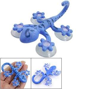  Amico Home Plastic Blue Gecko Style Wall Mounted Suction 