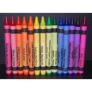  Chemistry Crayon Labels   Set of 64 