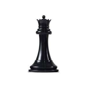   Replacement Black Chess Piece   Queen 3 1/4 #REP0179 Toys & Games
