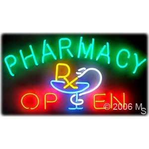 Neon Sign   Pharmacy Open   Extra Large Grocery & Gourmet Food