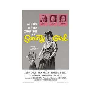  Sorority Girl Movie Poster, 11 x 17 (1957)