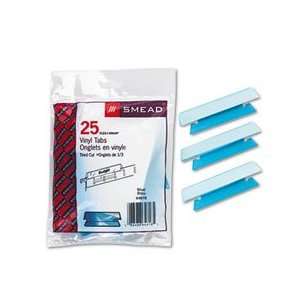  Smead Vinyl Index Tabs & Inserts For Hanging File Folders 