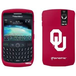  Oklahoma Sooners Crimson BlackBerry Curve Silicone Case 