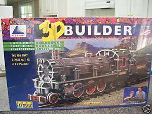 3D VERTICAL CHALLENGING LOCOMOTIVE PUZZLE/TOY  