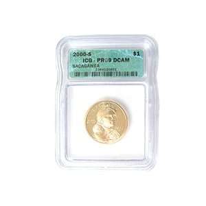  2000 Sacagawea Dollar Proof Ct 69   San Francisco Mint ICG 