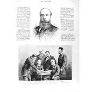 1881 LIONEL SACKVILLE WEST HAIG BAIRD THUILLIER WAR MEN 