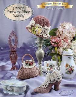 Antique Rose, Annies Miniature Shoe Society crochet  