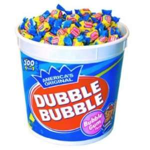 Dubble Bubble   Original Flavor, Tub (Short Pieces), 300 count tub 
