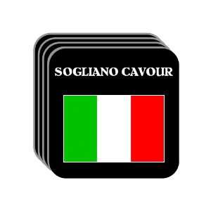  Italy   SOGLIANO CAVOUR Set of 4 Mini Mousepad Coasters 