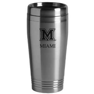  University of Miami Ohio   16 ounce Travel Mug Tumbler 